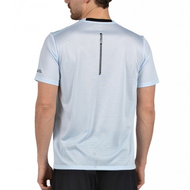 Maglietta Bullpadel Castil blu glaciale