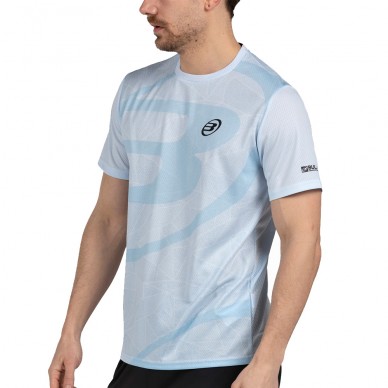 Maglietta Bullpadel Castil blu glaciale