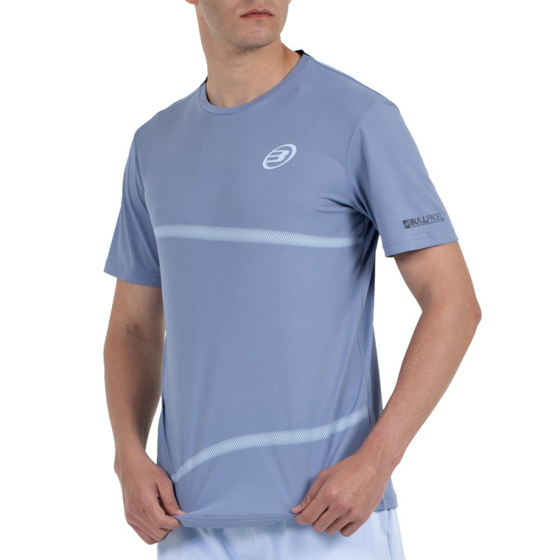 Maglietta Bullpadel Cheles blu ombra
