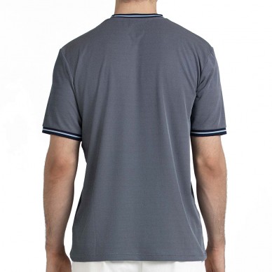 Maglietta Bullpadel Torreme blu marino bicolore