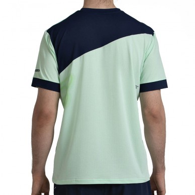 Maglietta Bullpadel Mananu verde acido
