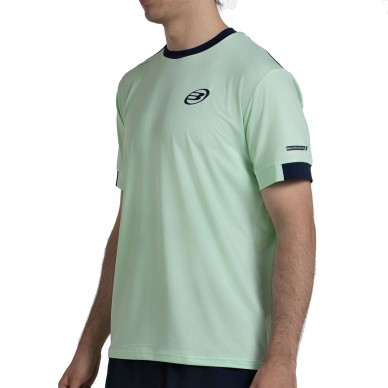 Maglietta Bullpadel Mananu verde acido