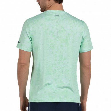 Maglietta Bullpadel Masama verde acido
