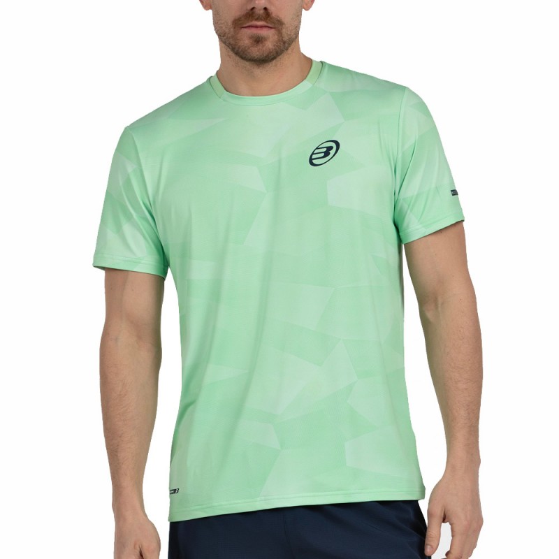 Maglietta Bullpadel Manin verde acido