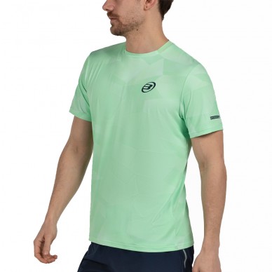 Maglietta Bullpadel Manin verde acido