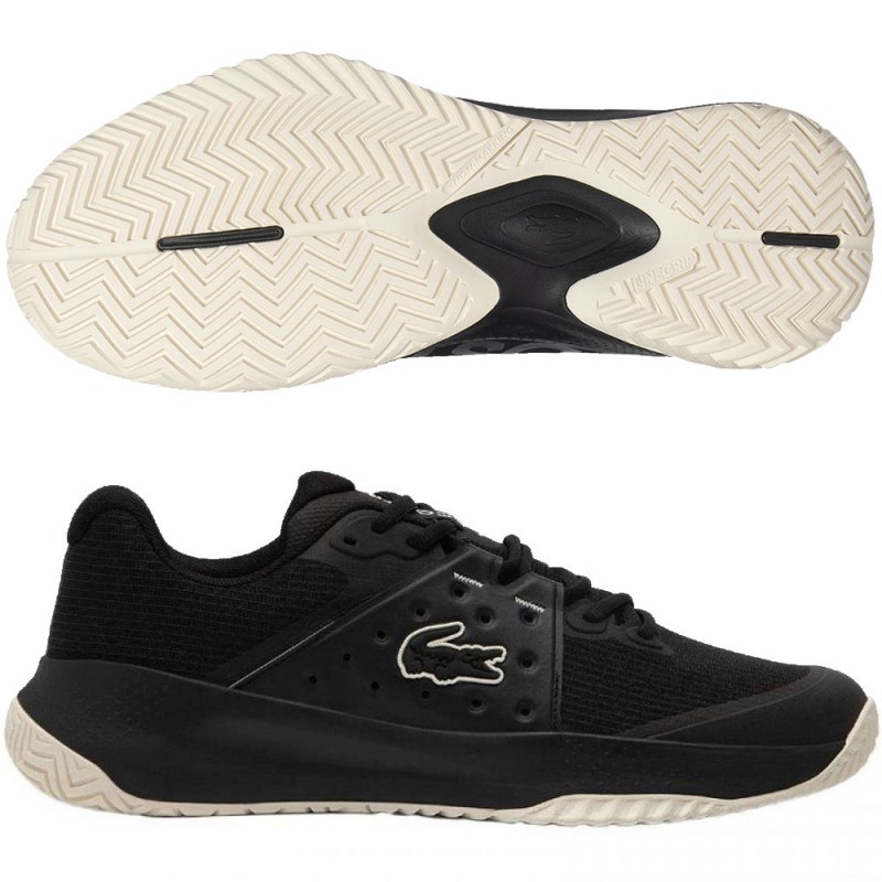 Scarpe Lacoste Power Serve black off white 2026