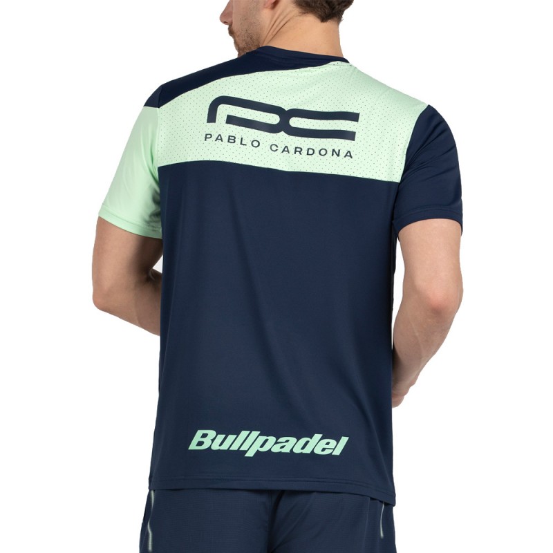 Maglietta Bullpadel Cardona 26V oceano profondo