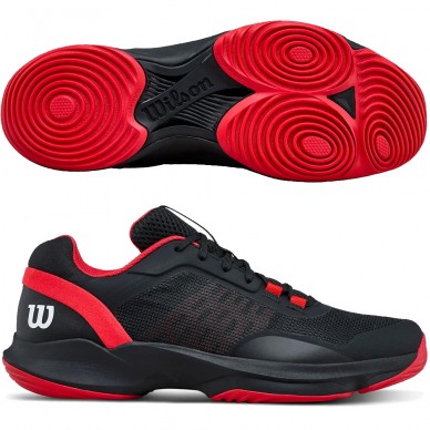 Scarpe Wilson Hurakn Pro V2 black red 2026