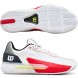 Scarpe Wilson Rush Tour 5 Clay white black 2026