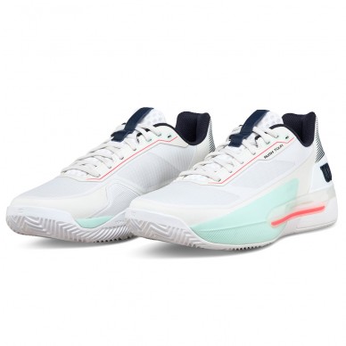 Scarpe Wilson Rush Tour 5 Clay white bay blue 2026