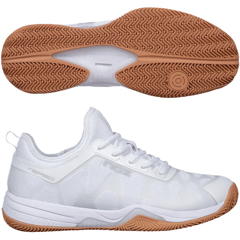 Scarpe Nox Nerbo white gum rubber 2026