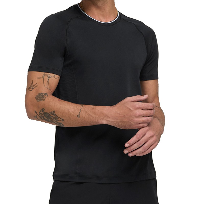 Maglietta Wilson Team Seamless Crew nera