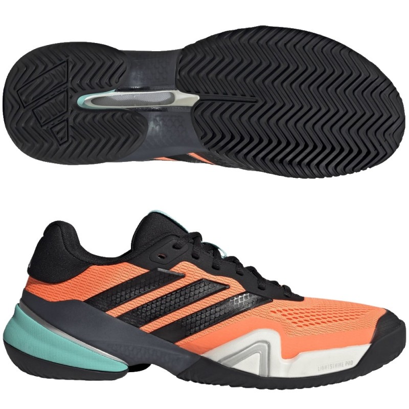 Scarpe Adidas Barricade 14 M Clay flash aqua lucid orange 2026