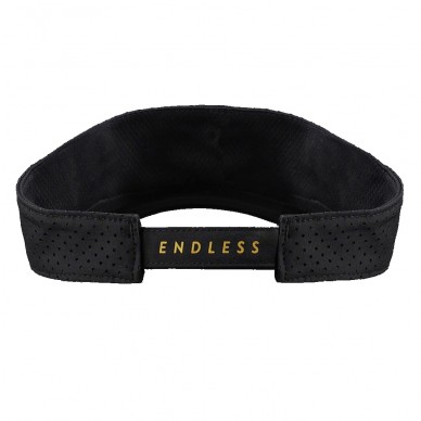 Visiera Endless Icon nera dorata