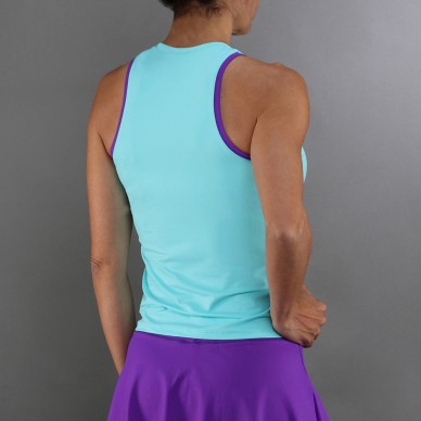 Maglietta Endless Essential blu viola
