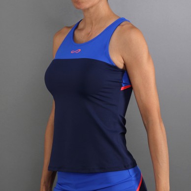 Maglietta Endless Bloom blu navy