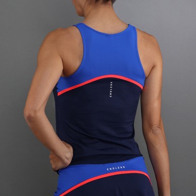 Maglietta Endless Bloom blu navy