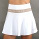 Falda Endless Allure bianca delave