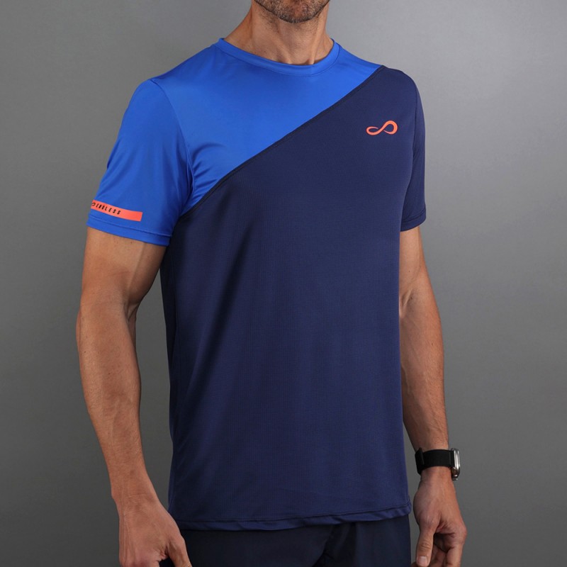 Maglietta Endless Axys blu navy