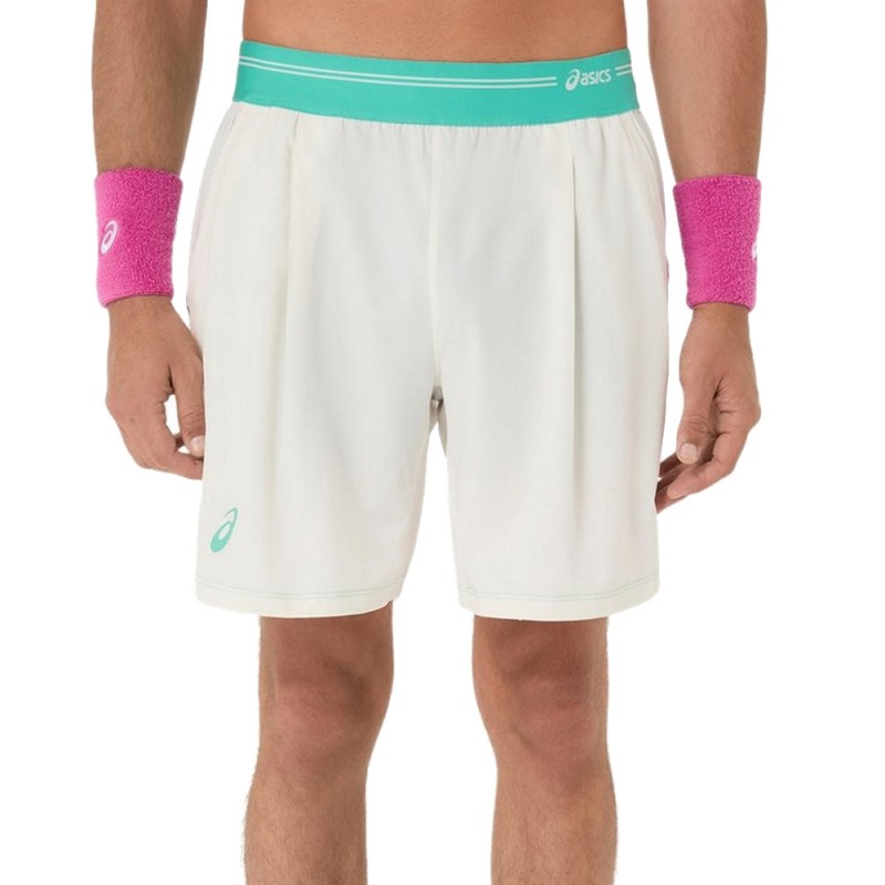 Pantaloncini Asics Game 7in bianco