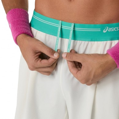 Pantaloncini Asics Game 7in bianco