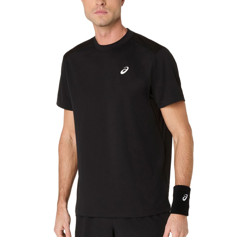 Maglietta Asics Court SS Top nera