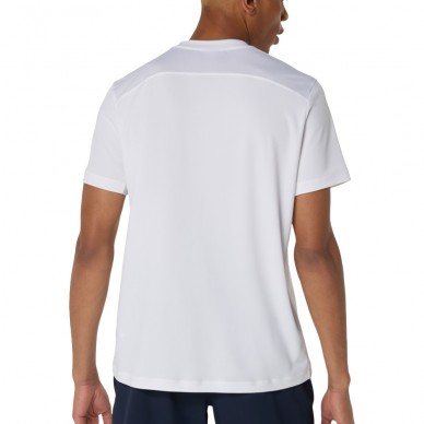 Maglietta Asics Court SS Top bianca