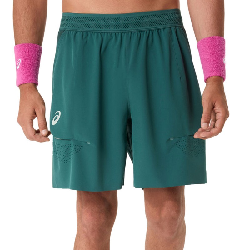 Pantaloncini Asics Match Laser Cut 7IN verde scuro