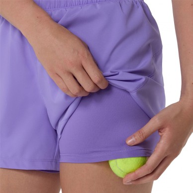 Pantaloncini Asics Padel Court 2IN1 viola