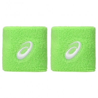 Polsini Asics corti pacco 2 verdi
