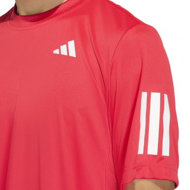 Maglietta Adidas Club 3STR rosso rubino
