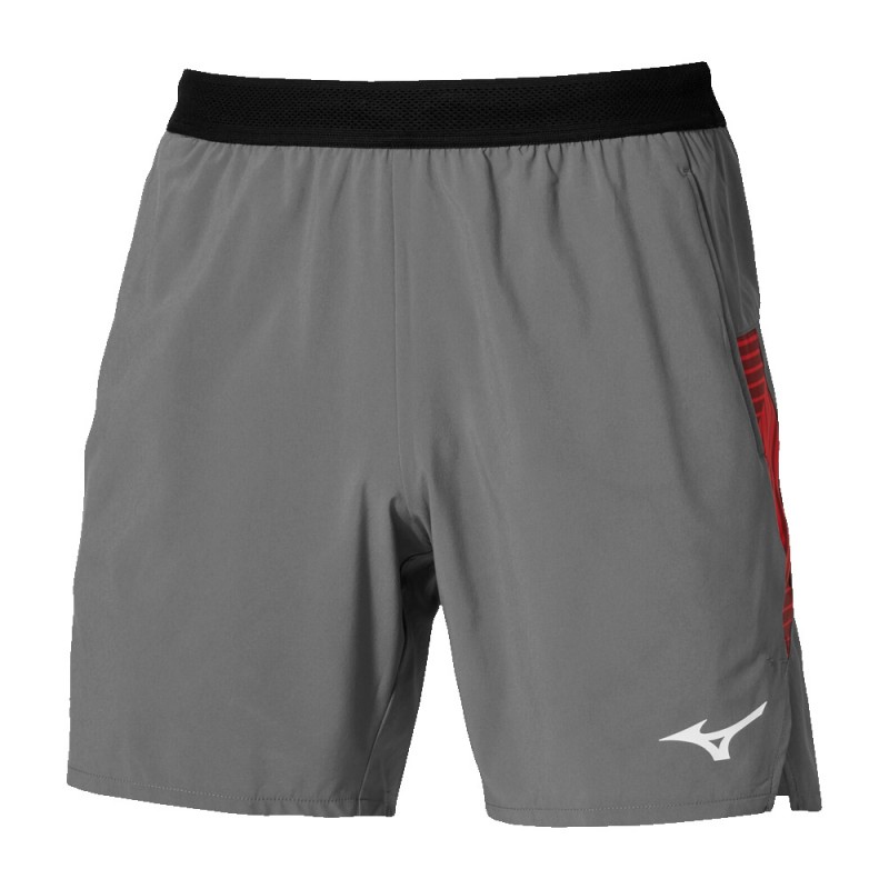 Pantaloncini Mizuno Tennis 7 Inches Amply grigio