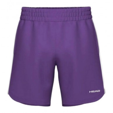 Pantaloncini Head Power viola bianco