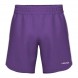 Pantaloncini Head Power viola bianco