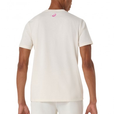 Maglietta Asics Court Core Graphic TEE bianca