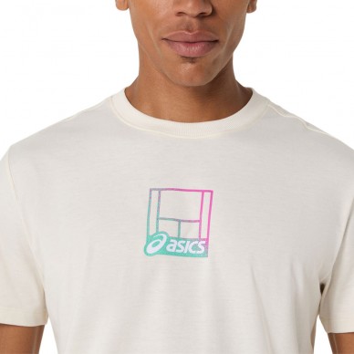 Maglietta Asics Court Core Graphic TEE bianca