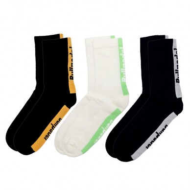 Calzini Bullpadel BP265 Confezione 3 colori