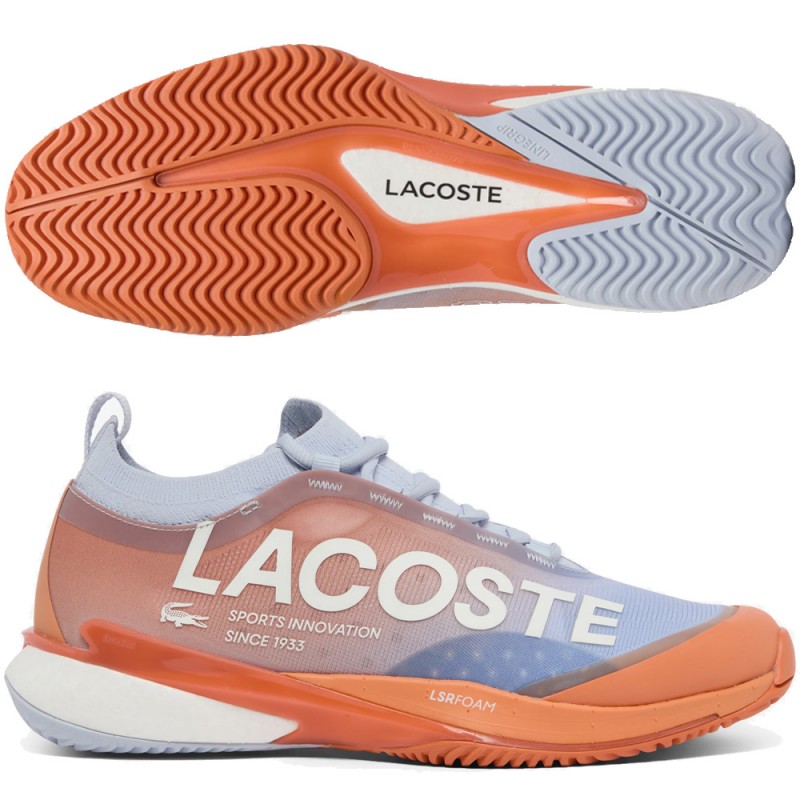 Scarpe Lacoste AG-LT Lite Clay blue orange 2026