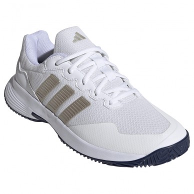 Scarpe Adidas Gamecourt 2 M white metallic dark blue 2026