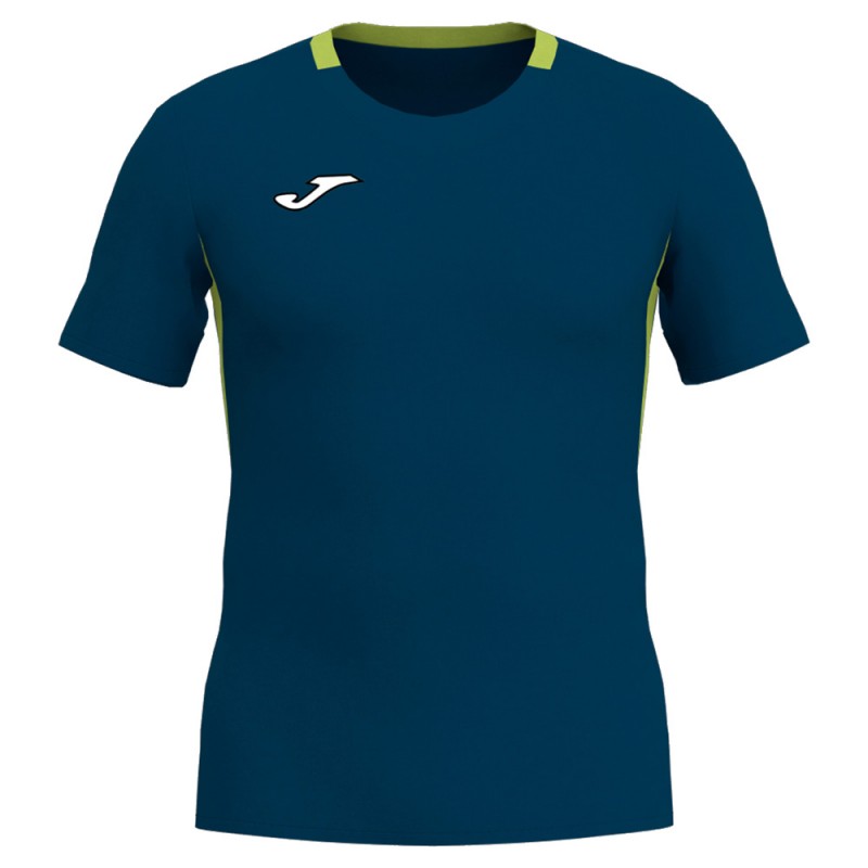 Maglietta Joma Smash blu navy lime
