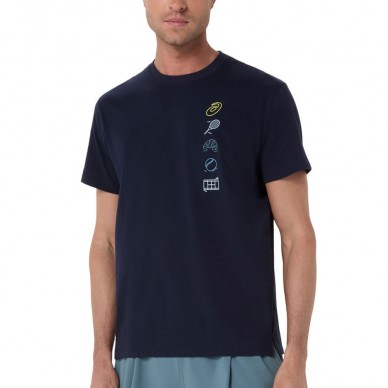 Maglietta Asics Game Seasonal Graphic Tee blu mezzanotte