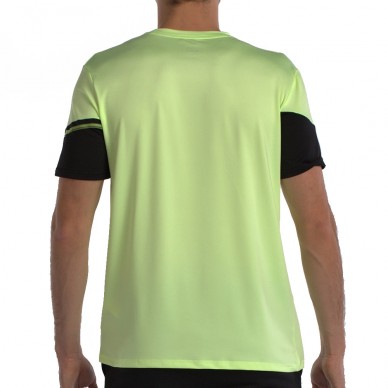 Maglietta Bullpadel Besan giallo zolfo