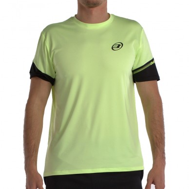 Maglietta Bullpadel Besan giallo zolfo