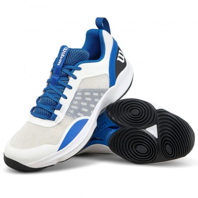 Scarpe Wilson Hurakn Pro V2 white deja vu blue 2025