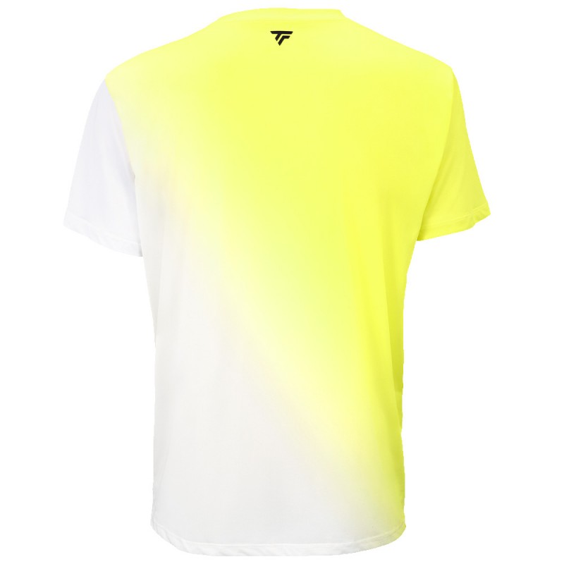 Maglietta Tecnifibre X-Loop bianca gialla