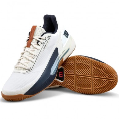 Scarpe Wilson Rush Tour 5 Clay white navy 2026