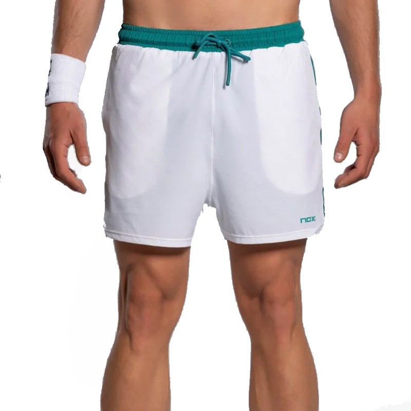 Pantaloncini Nox Pro bianco verde