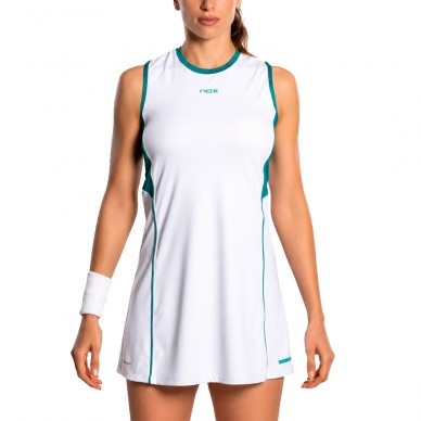 Vestito Nox Pro bianco verde