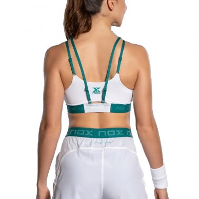 Reggiseno Nox Pro bianco verde