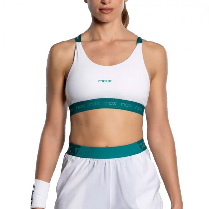 Reggiseno Nox Pro bianco verde